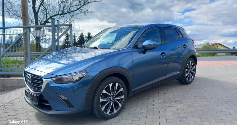 Mazda CX-3 cena 71900 przebieg: 115000, rok produkcji 2019 z Pajęczno małe 352